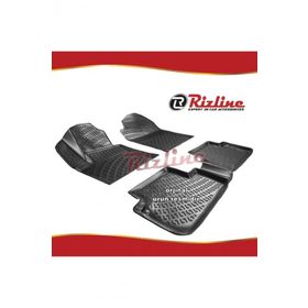 Rizline Ford Connect Siyah 2002-2013 Arası 4 Parça 3D Havuzlu Paspas