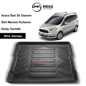 Rizline Ford Courier 2014 Sonrası 3D Bagaj Havuzu