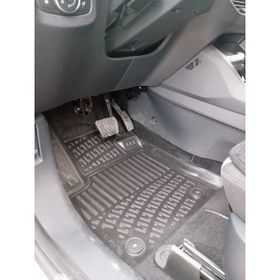 Rizline Ford Courier 2024+ 3D Siyah Havuzlu Paspas