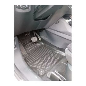 Rizline Ford Courier 2024+ 3D Siyah Havuzlu Paspas