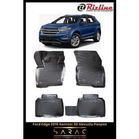 Rizline Ford Edge 2021 3D Havuzlu Paspas