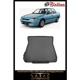 Rizline Ford Escort 1993-2001 Sedan 3D Bagaj Havuzu