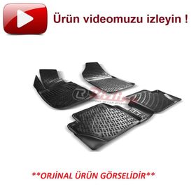 Rizline Ford Fiesta 2002-2008 3d Havuzlu Paspas