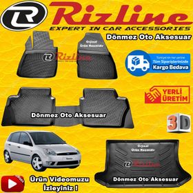 Rizline Ford Fiesta 2002-2008 3D Paspas Bagaj Havuzu