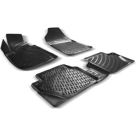 Rizline Ford Fiesta 2002-2008 Siyah 3D Havuzlu Paspas
