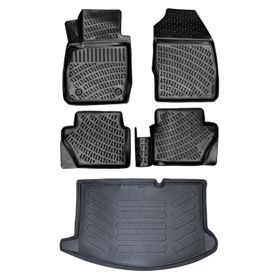 Rizline Ford Fiesta 2008-2013 Bej 3D Havuzlu Paspas