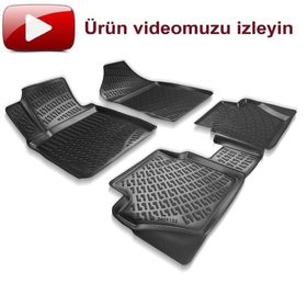 Rizline Ford Fiesta 2017 Sonrası 3D Havuzlu Paspas