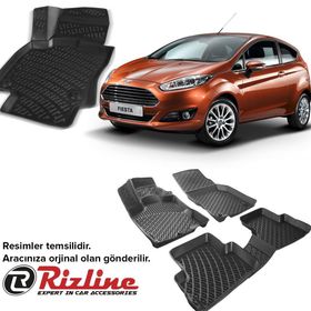 Rizline Ford Fiesta 2017 Sonrası 3D Havuzlu Paspas
