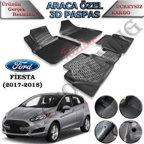 Rizline Ford Fiesta 2018 3D Havuzlu Paspas