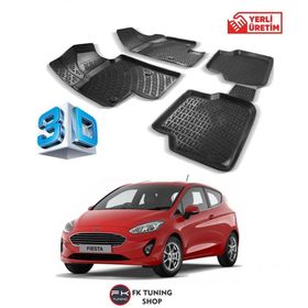 Rizline Ford Fiesta 2018 3D Havuzlu Paspas