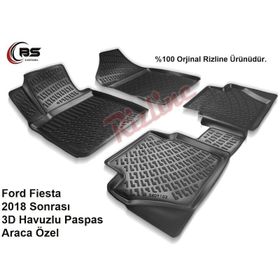 Rizline Ford Fiesta 2018+ 3D Havuzlu Paspas