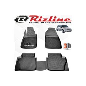 Rizline Ford Fiesta Hb 2002 2008 Siyah 3D Havuzlu Paspas
