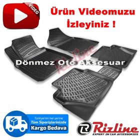 Rizline Ford Fiesta Hb 2009 2017 Siyah 3D Havuzlu Paspas