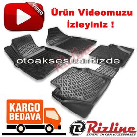 Rizline Ford Fiesta Hb 2009 2017 Siyah 3D Havuzlu Paspas