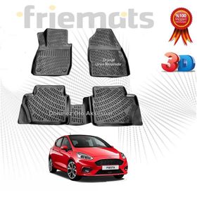 Rizline Ford Fiesta Hb 2018 Sonrası Siyah 3D Havuzlu Paspas