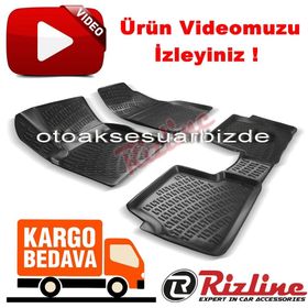 Rizline Ford Focus 1 Hb 1998 2005siyah 3D Havuzlu Paspas