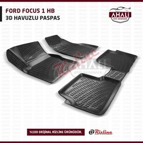 Rizline Ford Focus 1 Hb 1998 2005siyah 3D Havuzlu Paspas