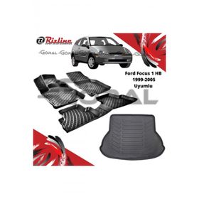Rizline Ford Focus 1 HB 1999-2005 Uyumlu Paspas ve Bagaj Havuzu Set
