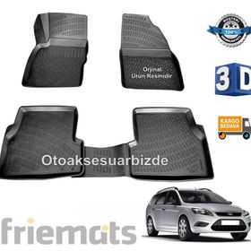 Rizline Ford Focus 2 Stw 2005-2011siyah 3D Havuzlu Paspas