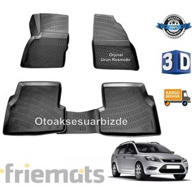 Rizline Ford Focus 2 Stw 2005-2011siyah 3D Havuzlu Paspas