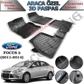 Rizline Ford Focus 2011-2014 3D Havuzlu Paspas