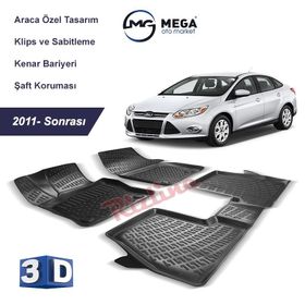 Rizline Ford Focus 2011-2014 3D Havuzlu Paspas