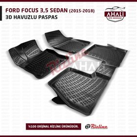 Rizline Ford Focus 3.5 2015-2018 Sonrası Sedan 3D Paspas