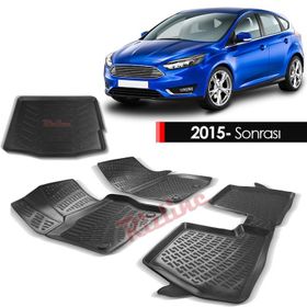 Rizline Ford Focus 3 SEDAN BEJ 3D Bagaj Havuzu