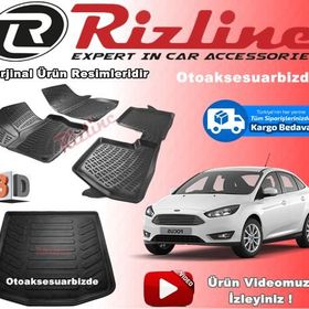 Rizline Ford Focus 4 2015-2018 sedan 3D Bagaj Havuzu