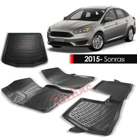Rizline Ford Focus 4 2015+ 3D Havuzlu Paspas
