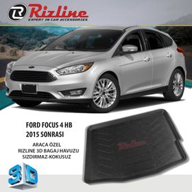 Rizline Ford Focus 4 HB 2015 Sonrası 3D Bagaj Havuzu