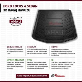 Rizline Ford Focus 4 Sedan 3D Bagaj Havuzu