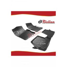 Rizline Ford Focus 4 Siyah HB 2015-2018 Arası 4 Parça 3D Havuzlu Paspas