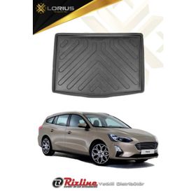 Rizline Ford Focus 4 STW 2018 Sonrası Alt Kısım 3D Bagaj Havuzu