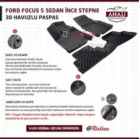 Rizline Ford Focus 5 Sedan 3D Bagaj Havuzu
