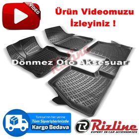 Rizline Ford Focus Sedan 3D Havuzlu Paspas