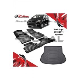 Rizline Ford Kuga 2008-2011 Uyumlu Paspas ve Bagaj Havuzu Set