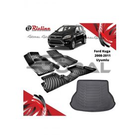 Rizline Ford Kuga 2008-2011 Uyumlu Paspas ve Bagaj Havuzu Set