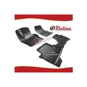 Rizline Ford Kuga Siyah 2013-2019 Arası 4 Parça 3D Havuzlu Paspas