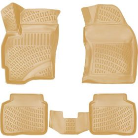 Rizline Ford Mondeo 2001-2007 Uyumlu 3D Havuzlu Bej Paspas