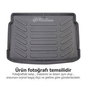Rizline Ford Mondeo 2015 Sonrası Araca Özel Tasarım 3D Bagaj Havuzu