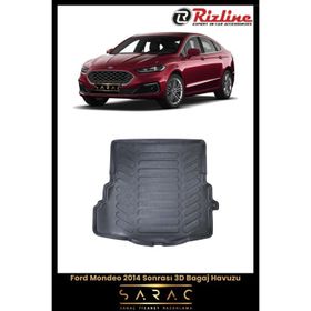 Rizline Ford Mondeo 2023 Model Siyah 3D Bagaj Havuzu