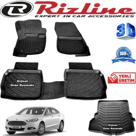 Rizline Ford Mondeo 3D Bagaj Havuzu 2014-2020 Arası Oto Paspas