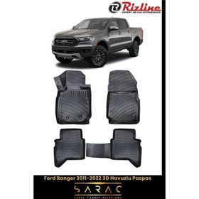 Rizline Ford Ranger 2011-2022 3D Havuzlu Paspas