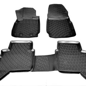 Rizline Ford Ranger 2013 - 2020 Arası Siyah 3D Havuzlu Paspas