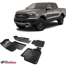 Rizline Ford Ranger 2023 Sonrası Siyah 3D Havuzlu Paspas