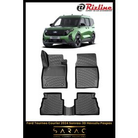 Rizline Ford Tourneo Courier 2024 Model 3D Havuzlu Paspas