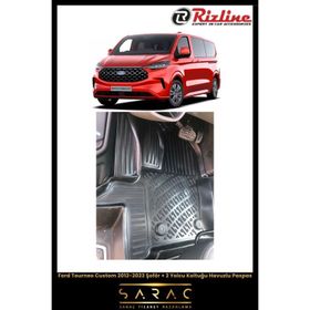 Rizline Ford Tourneo Custom Şoför+2 Yolcu Koltuğu 2016 Model 3D Havuzlu Paspas