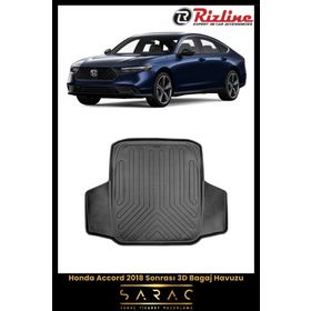 Rizline Honda Accord 2018 Sonrası 3D Bagaj Havuzu