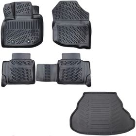 Rizline Honda City 2009-2011 Arası 3D Havuzlu Paspas + Bagaj Havuzu
